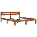 Estructura de cama de madera maciza de sheesham 140×200 cm