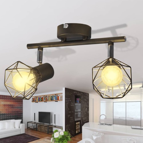 Black-Industrial-Style-Wire-Frame-Spot-Light-with-2-LED-Filament-Bulbs-432393-1._w500_