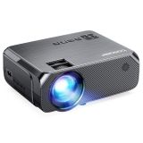 Bomaker GC355 Native 720P Projector 200 ANSI Lumens iOS Android Wireless Screen Mirroring – Gris