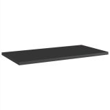 Tableros para estantería 8 piezas Tablero aglomerado negro de alto brillo 60x30x1,5 cm