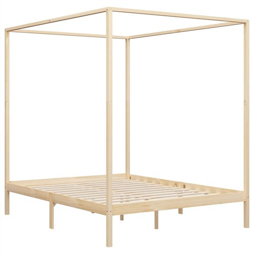 Canopy-Bed-Frame-Solid-Pine-Wood-6FT-Super-King-444826-1._w500_