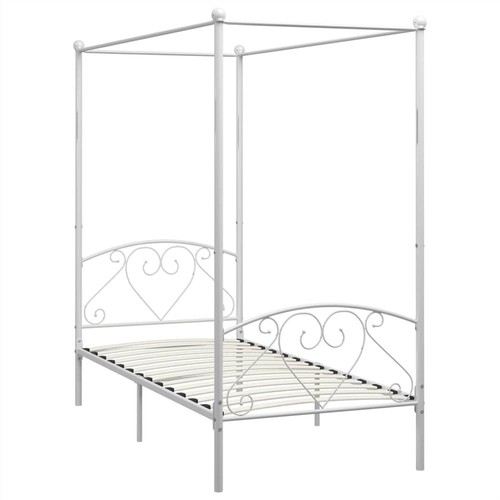 Canopy-Bed-Frame-White-Metal-100x200-cm-450427-1._w500_