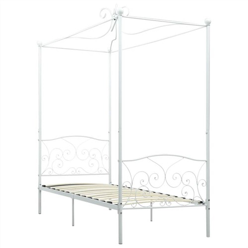 Canopy-Bed-Frame-White-Metal-100x200-cm-450617-1._w500_