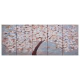 Lienzo decorativo para pared Blooming Tree Multicolour 150×60 cm