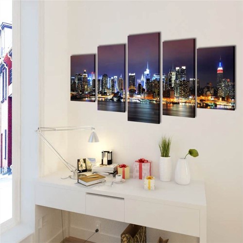 Canvas-Wall-Print-Set-Colourful-New-York-Skyline-200-x-100-cm-443745-1._w500_