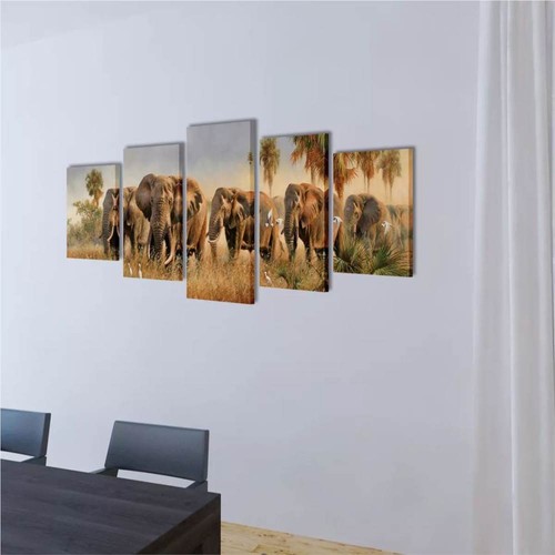 Canvas-Wall-Print-Set-Elephants-200-x-100-cm-454952-1._w500_