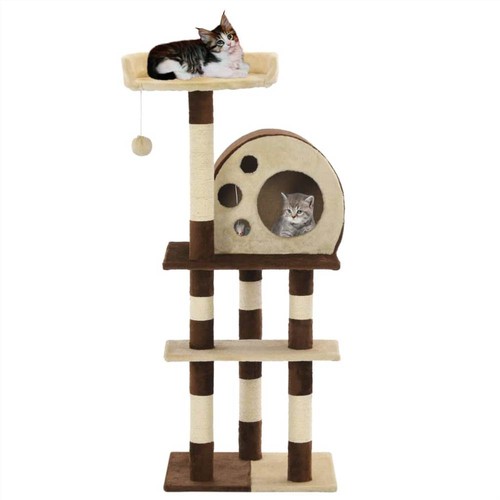 Cat-Tree-with-Sisal-Scratching-Posts-127-cm-Beige-and-Brown-439723-1._w500_