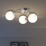 Lámpara de techo con 3 bombillas LED G9 120 W