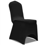 Funda para silla Stretch Black 6 piezas