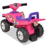 ATV para niños con sonido y rosa claro y morado