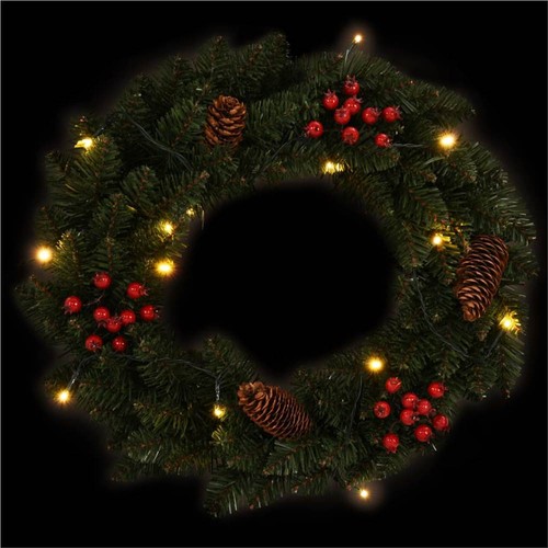 Christmas-Wreaths-2-pcs-with-Decoration-Green-45-cm-440602-1._w500_