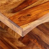 Mesa de centro de madera maciza de Sheesham 90x50x35 cm
