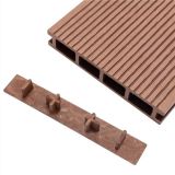 Tapas de extremo para terrazas 10 piezas Plástico marrón