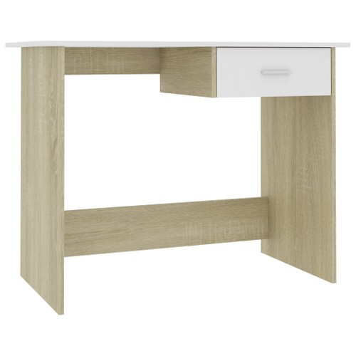 Desk-White-and-Sonoma-Oak-100x50x76-cm-Chipboard-427875-1._w500_