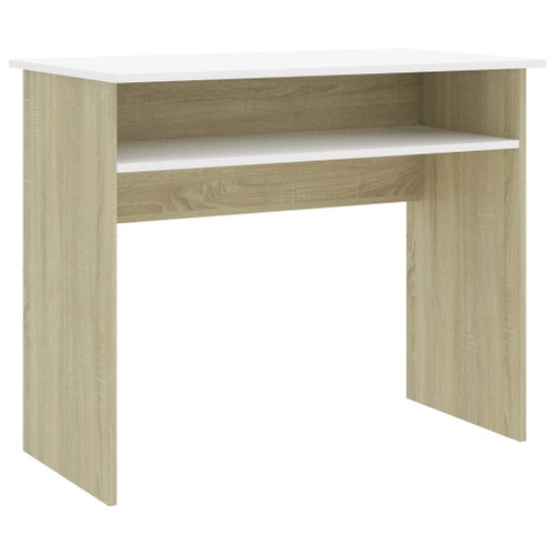 Desk-White-and-Sonoma-Oak-90x50x74-cm-Chipboard-429456-1._w500_