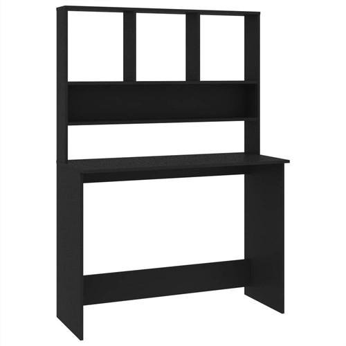 Desk-with-Shelves-Black-110x45x157-cm-Chipboard-455528-1._w500_