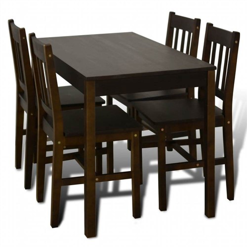 Dining-Set-5-Pieces-Pine-Wood-Brown-438886-1._w500_