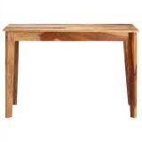 Mesa de comedor 118x60x76 cm de madera maciza de sheesham