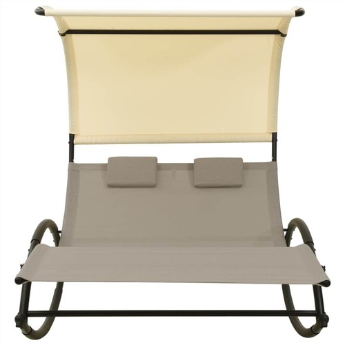 Double-Sun-Lounger-with-Canopy-Textilene-Taupe-and-Cream-460344-1._w500_