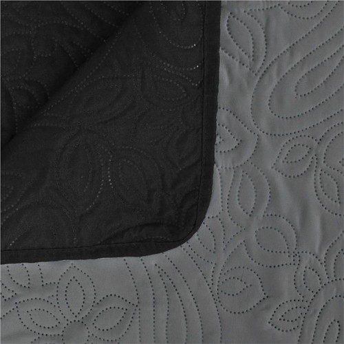 Double-sided-Quilted-Bedspread-170x210-cm-Grey-and-Black-453619-1._w500_