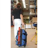 Draper Tools Bolsa con ruedas para herramientas 60x30x35 cm Azul y Negro 58 L