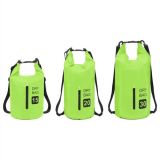 Bolsa Seca con Cremallera Verde 15 L PVC