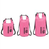 Bolsa Seca con Cremallera Rosa 20 L PVC