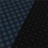 Película flotante PE para piscina solar 1000×500 cm Negro y Azul