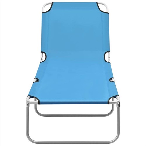 Folding-Sun-Lounger-Steel-and-Fabric-Turquoise-Blue-457005-1._w500_