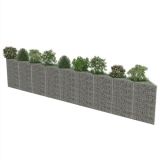 Muro de gaviones de acero galvanizado 630x30x100 cm