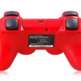 Gamepad inalámbrico Bluetooth Six-Eje DualShock para PlayStation 3 Controller - Rojo