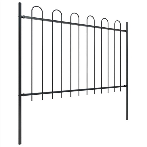 Garden-Fence-with-Hoop-Top-Steel-1-7x1-2-m-Black-448899-1._w500_