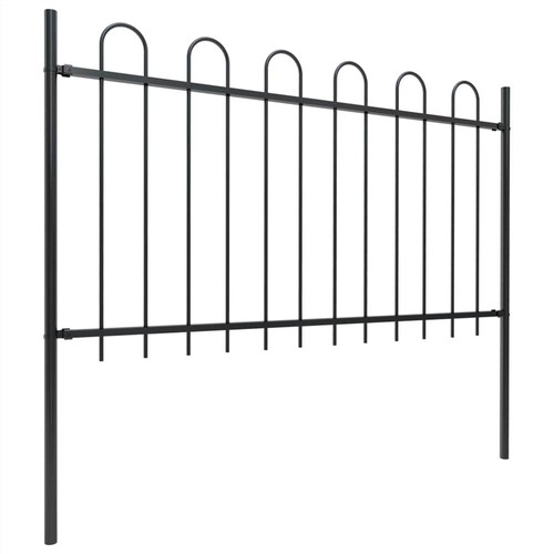 Garden-Fence-with-Hoop-Top-Steel-3-4x1-m-Black-447678-1._w500_