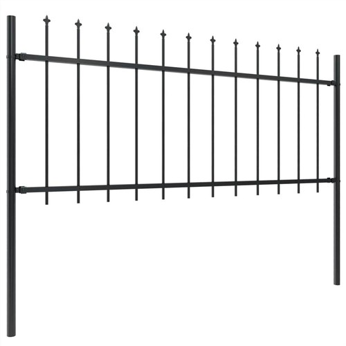 Garden-Fence-with-Spear-Top-Steel-15-3x0-8-m-Black-441711-1._w500_