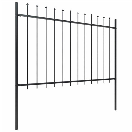 Garden-Fence-with-Spear-Top-Steel-15-3x1-2-m-Black-446797-1._w500_