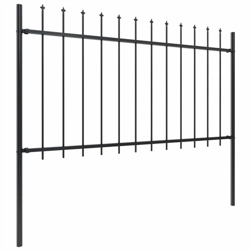 Garden-Fence-with-Spear-Top-Steel-6-8x1-m-Black-454265-1._w500_