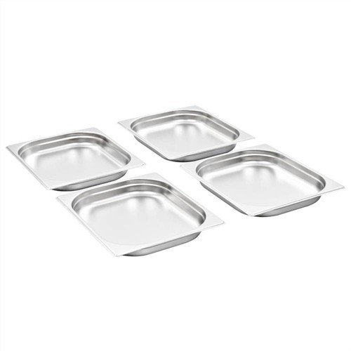 Gastronorm-Containers-8-pcs-GN-1-2-40-mm-Stainless-Steel-442519-1._w500_