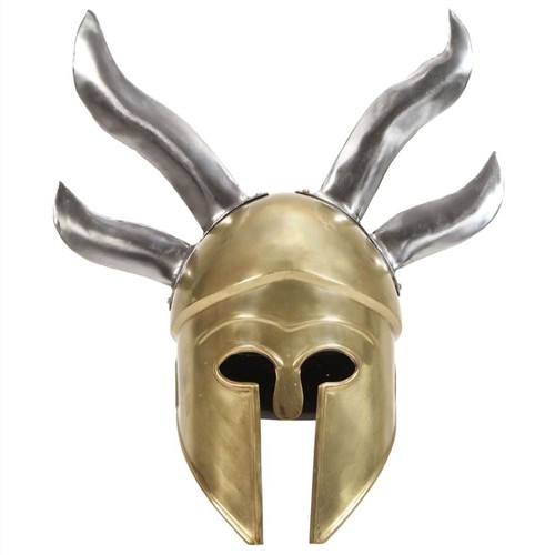 Greek-Warrior-Helmet-Antique-Replica-LARP-Brass-Steel-449105-1._w500_