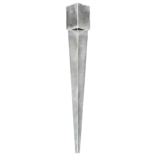 Ground-Spikes-2-pcs-Silver-12x12x89-cm-Galvanised-Steel-440310-1._w500_