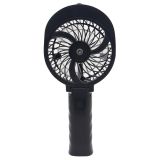 HandFan Ventilador plegable portátil multifunción portátil negro