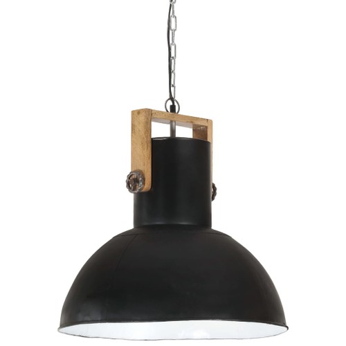 Industrial-Hanging-Lamp-25-W-Black-Round-Mango-Wood-52-cm-E27-427309-1._w500_