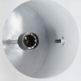 Lámpara colgante industrial 25 W Madera de mango redonda blanca 52 cm E27