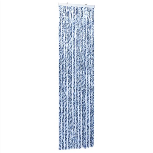 Insect-Curtain-Blue-White-and-Silver-56x185-cm-Chenille-438417-1._w500_