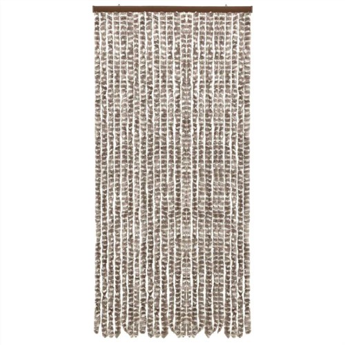 Insect-Curtain-Taupe-and-White-100x220-cm-Chenille-440131-1._w500_