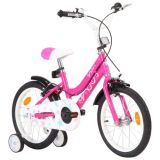 Bicicleta para niños 16 pulgadas Negra y Rosa