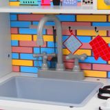 Cocina de juegos para niños MDF 80x30x85 cm Multicolor