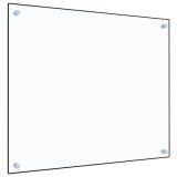 Placa para salpicaduras de cocina Transparente 70×60 cm Vidrio templado