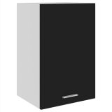 Mueble de cocina en aglomerado negro 39,5x31x60 cm