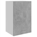 Mueble de cocina de aglomerado gris cemento 39,5x31x60 cm