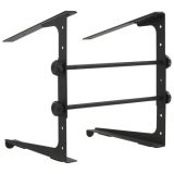 Soporte para portátil Negro 30,5x28x (24,5-37,5) cm Acero